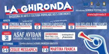 La Ghironda Summer Festival 2013 a Martina Franca